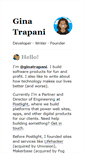 Mobile Screenshot of ginatrapani.org